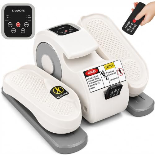 Livmore Electric Stepper with LCD Display & Remote - color: White