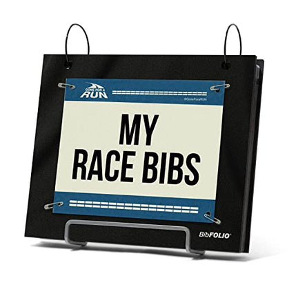 Gone For a Run BibFOLIO Race Bib Album - My Race Bibs - 9.5x8 - color: My Race Bibs