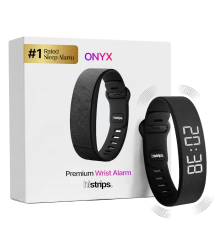 Onyx Vibration Alarm | Silent Wrist Wake Up for Heavy Sleepers