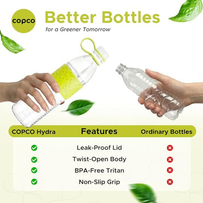 Copco Hydra Water Bottle - Lime Green 20 Oz - color: Green