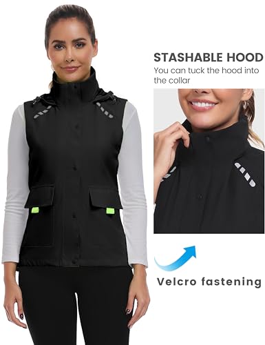 Little Donkey Andy Women's Cycling Vest - color: Black, size: XX-Large