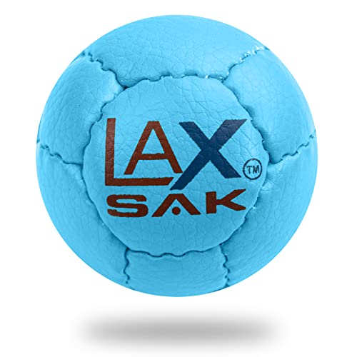 Soft Practice Lacrosse Balls,1, 2, 3, 6, 12, 24, 36, 60, & 120 Packs - Same Weight & Size as a Regulation Lacrosse Balls, Great for Indoor & Outdoor Practices, Less Bounce & Minimal Rebounds - color: Carolina Blue, size: 1 Pack