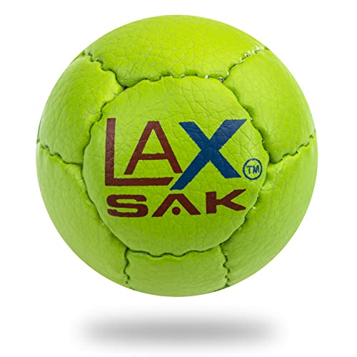 Soft Practice Lacrosse Balls,1, 2, 3, 6, 12, 24, 36, 60, & 120 Packs - Same Weight & Size as a Regulation Lacrosse Balls, Great for Indoor & Outdoor Practices, Less Bounce & Minimal Rebounds - color: Lime Green, size: 1 Pack