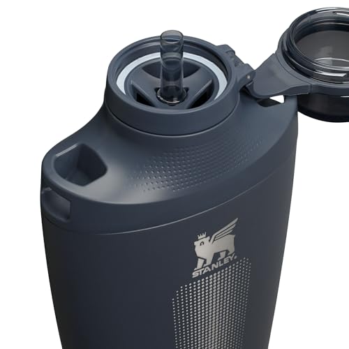 Stanley Cross Bottle | 23 oz Travel Bottle with Jacquard Strap | Leakproof Tritan Lid with Removable Straw | Insulated Stainless Steel Canteen | BPA-Free | Twilight - color: Twilight, size: 23 Ounces