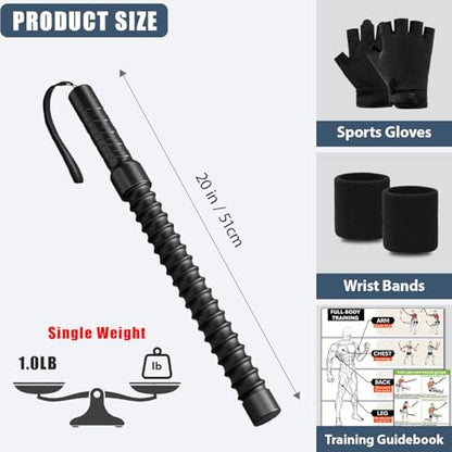 Weighted Ropeless Battle Ropes -1 lbs Each