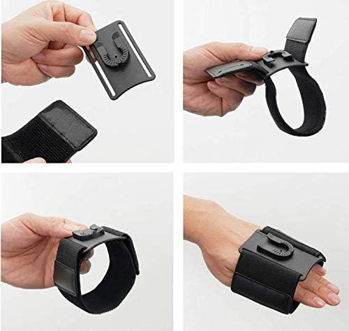 Running Sports Armband Wrist Band Phone Holder Bag Pouch Case for Samsung Galaxy S26 S25+ S24+ S23+ Plus S22 Ultra S21 A57 A37 A17 A16 iPhone 17 16 15 14 Plus 13 12 11 Pro Max SE Google Pixel 10 9 8 7