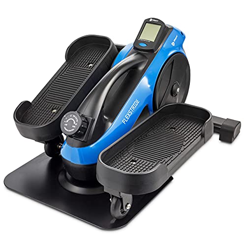 LifePro Under Desk Elliptical - Under Desk Bike Pedal Exerciser - Perfect Desk Exercise Equipment - for Seniors Adults and Teens (Flexstride Plus) (Renewed))