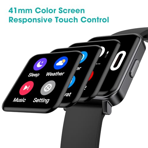 Pedometer Watch Senior Friendly No App No Phone Required, Step Counter - color: Black