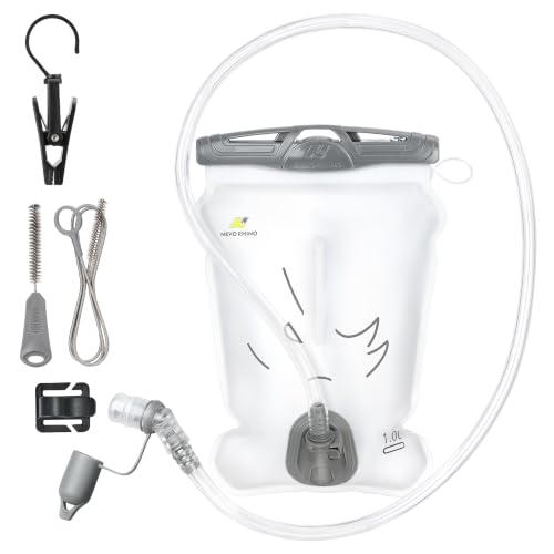 N NEVO RHINO Water Bladder 1L- 1.5L- 2L, Hydration Bladder for Running Vest - color: 1L water bladder