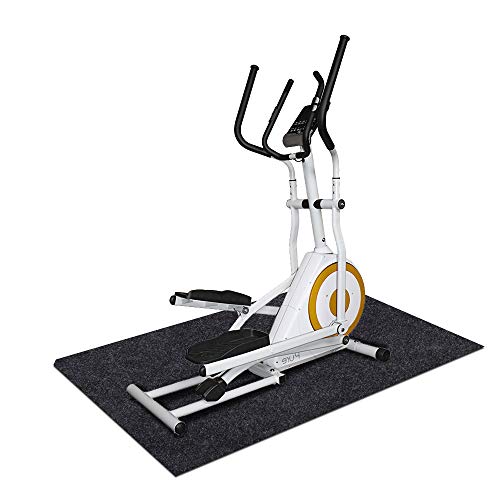 Fitness Equipment Mats,Protective Flooring,Treadmills Mats,Suit for Protection Mats for Most of Fitness Equipments(Fitness Equipment Mats:24inches x 48inches)