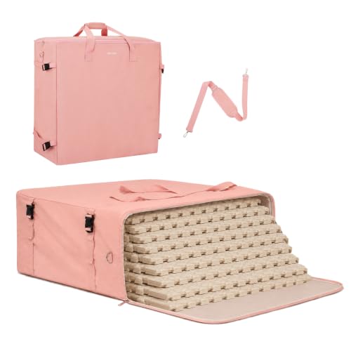 Foam Mat Storage Bag for 24" Interlocking EVA Foam Mats, Portable Carry Bag