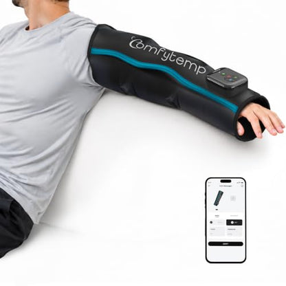 Comfytemp Air Compression Arm Massager M, Arm Sequential Compression Device - size: M, 11"~15"