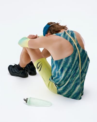FlipBelt Men's Marathon Mesh Tank - color: Digital Blue, size: Small