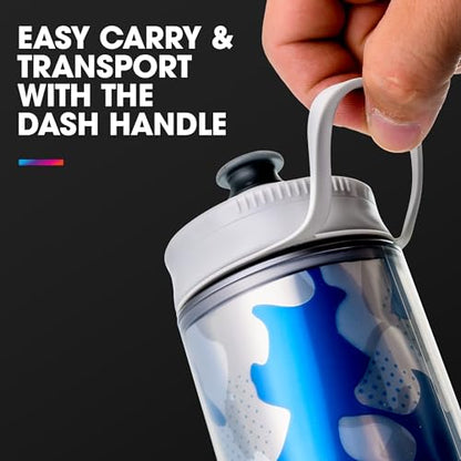 HydraPak Polar Sport Insulated Water Bottle (24oz, Pulse Blue) - color: Pulse Blue, style: 24oz/700ml