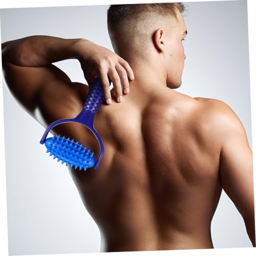 Handheld Massage Stick Roller for Muscles Lightweight Abs PVC Material Back and Neck Massager Tool Designed to Reduce Tension for Sedentary Individuals and Yoga Enthusiasts