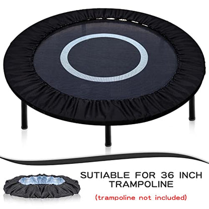 Tatuo Trampoline Spring Cover Round Replacement - color: Black, size: 36 Inch-6 Hole