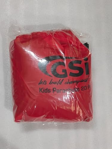 GSi Kids Rainbow Parachute 6 ft to 35 ft for School & Gym Class - size: 16 Feet