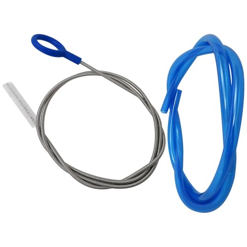 High Flow Blue Replacement Tube with Cleaner Brush (38.5in/978mm), for Hydration Reservoirs