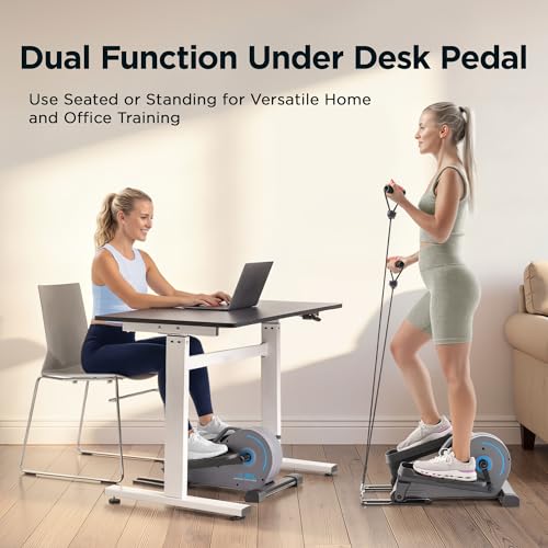 JLL Mini Smart Megnetic Elliptical Machine with SunnyFit App for Home