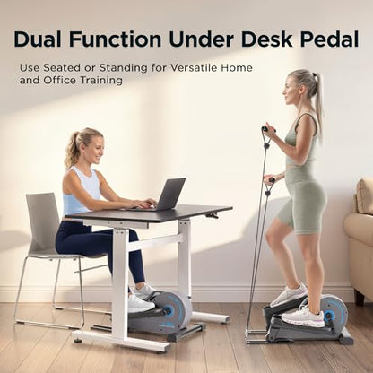 JLL Mini Smart Megnetic Elliptical Machine with SunnyFit App for Home