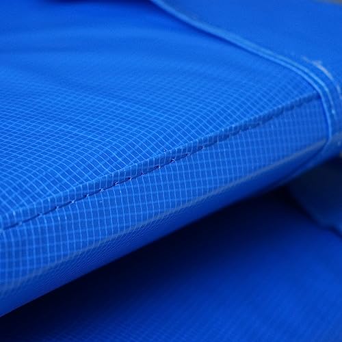 ACWARM HOME 16FT/15FT/14FT/12FT/10FT Trampoline Safety Pad Replacement, Round Trampoline Spring Protection Cover, Fits 16FT/15FT/14FT/12FT/10FT Frames, Water-Resistant Trampoline Accessories - color: Blue, size: 15FT