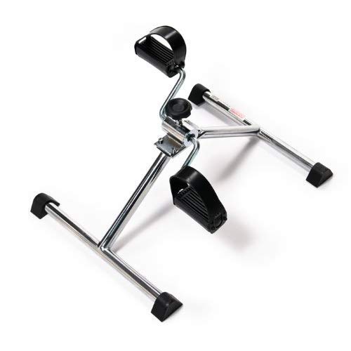 Lumex Pedal Floor Exerciser - Assembly Required, Mini Stationary Pedal Exerciser Under Desk Bike, Arm/Leg Workout Equipment, GF1965-1KD - style: Requires Assembly