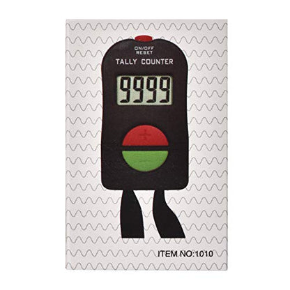 Electronic Tally Counter, Handheld Number Clicker with Lanyard, 4-Digital