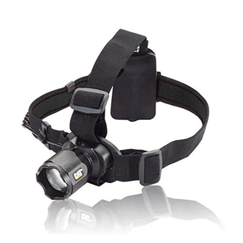 Cat CT4200 220 Lumen Focusing Beam LED Headlamp with Adjustable Angle Head (Black)