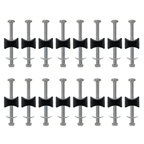 16 Pack 8mm x 94mm Steel Trampoline Screws - Long Screw Replacement Parts for Enhanced Stability