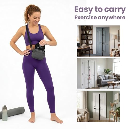 Door Anchor Strap for Resistance Bands, Multi Point Workout Attachment