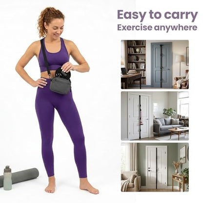 Door Anchor Strap for Resistance Bands, Multi Point Workout Attachment