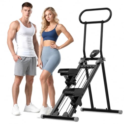 ERGOLIFE Stair Stepper with Adjustable Resistance, Stair Climber for Home