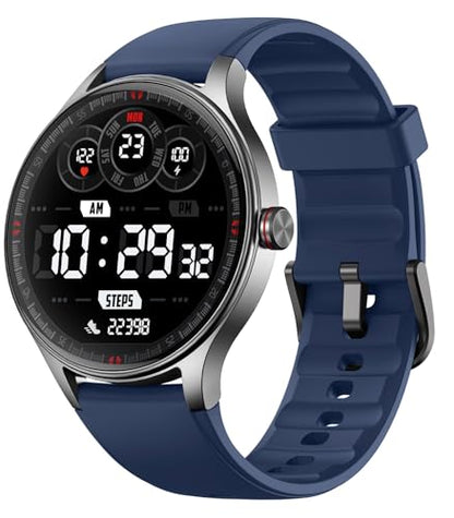 Smart Watch for Men Women, 105+ Sports Modes Fitness Tracker (Blue) - color: Blue