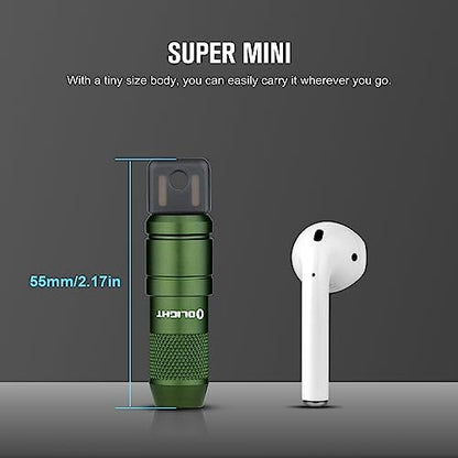 OLIGHT IMINI 2 Rechargeable EDC Keychain Mini Flashlight OD Green - color: OD Green