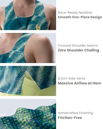 FlipBelt Men's Marathon Mesh Tank - color: Lavender Purple, size: X-Large