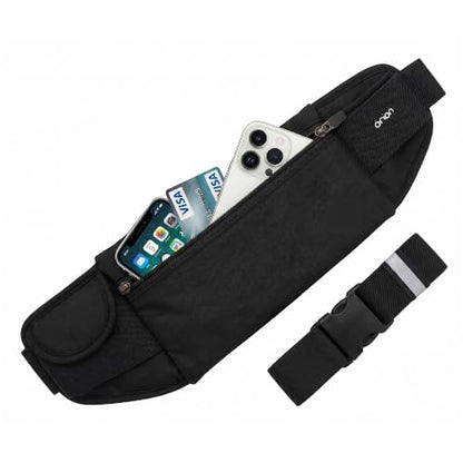 The Belt of Orion Money Belt, Anti-Theft Travel Waist Pack, Slim 9x4in - size: Travel 9"x4"