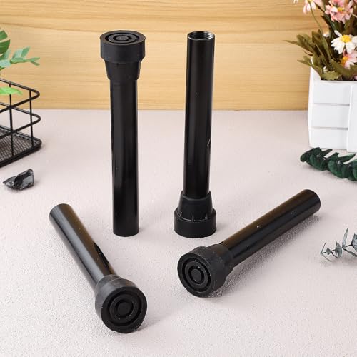 Garneck 4pcs Trampoline Leg with Pad Replacement Universal Trampoline Legs Replacement for Mini Stainless Steel Tube Leg Covers 7.48 X 1.57 X 1.57 in