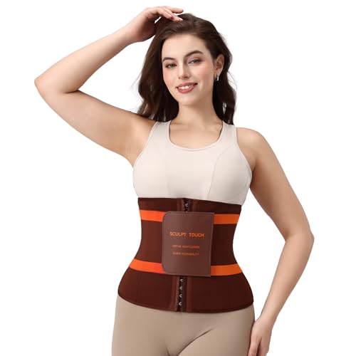 SCULPT TOUCH Waist Trainer for Women,Adjustable Tummy Control Belt for Postpartum Support, Workout, Shaping & Daily Wear - size: XX-Large