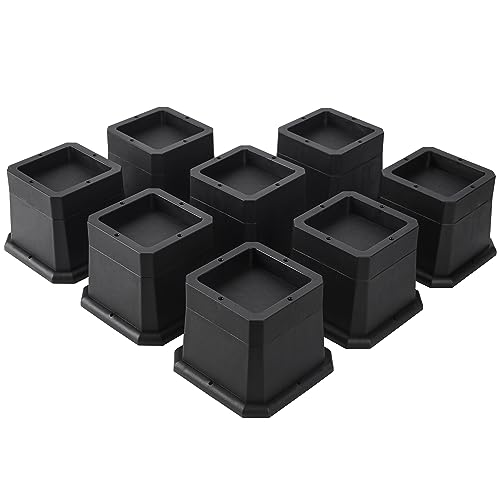 BTSD-home Furniture Risers 2 or 3 Inch - color: 2,3 Inch, size: 8 Pack