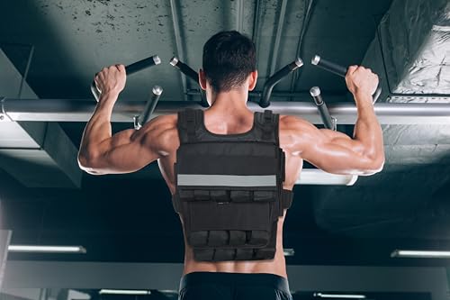 CAP Adjustable Weighted Vest 20–150 lbs for Strength Training, Running & Workouts, Weight Vest for Men & Women, Fitness Training Vest - style: 150lbs