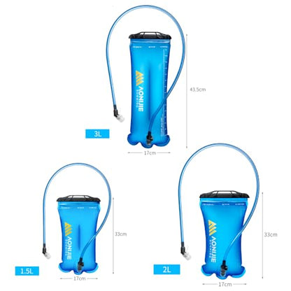 AONIJIE Hydration Bladder 2L Water Reservoir, Leakproof Water Storage Bladder Bag, BPA Free, Large Opening, for Hiking Camping Running - color: G1#2L Bladder