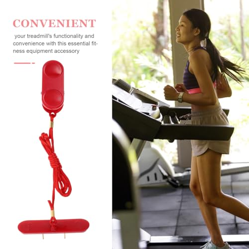 Treadmill Safety Key Replacement Treadmill Emergency Key Running Machine Stop Key Fitness Equipment - size: 14.60X6.00X1.80CM