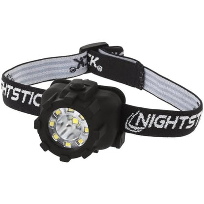 Nightstick NSP-4606B Dual-Light Headlamp- 3 AAA - Black - color: Strap / Band