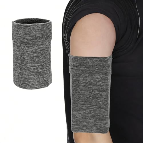 Cell Phone Armband Sleeve, Universal Sports Arm Band Sleeves Stretches to Fit All Phones Holder Linen Grey - Fitting for (Fitness ExerciseWorkout/Hiking/Jogging/Gym) - color: Linen Grey
