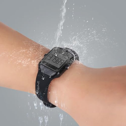 3D Pedometer for Walking, Step Counter for Walking with Steps/Time Modes