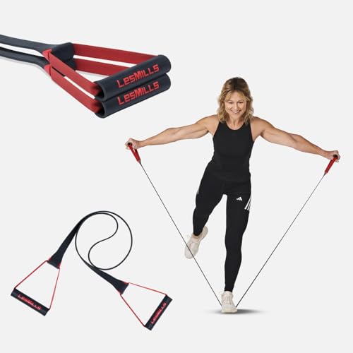 Les Mills™ Resistance Band for Any Workout with Pull Up Bands, Booty Bands and Pilates Flex Bands
