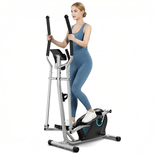 Dripex Elliptical Exercise Machine, Ultra Quiet Magnetic Trainer for Home