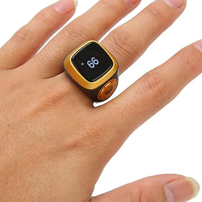Digital Tally Counter Ring, 20mm, Black