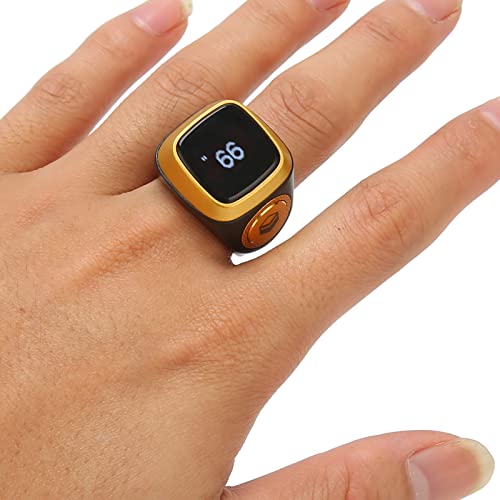 Digital Tally Counter Ring, 20mm, Black