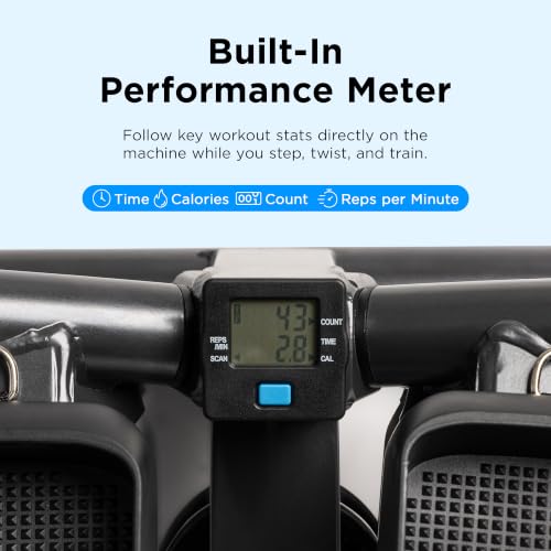 JLL Smart Twist Stepper Machine Stair Stepper with Resistance Bands